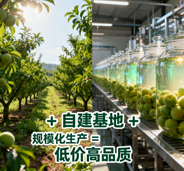 价格背后的品质支撑:低价不低质,纯果发酵有保障